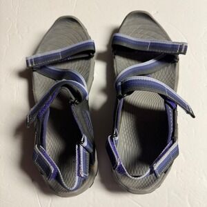 Merrell Vibram Sandals Sporty Hiking Strappy Purple Gray‎ Women's